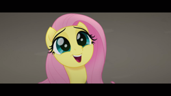 Size: 1366x768 | Tagged: safe, screencap, fluttershy, pegasus, pony, my little pony: the movie, cute, daaaaaaaaaaaw, female, happy, hnnng, mare, open mouth, shyabetes, smiling, solo