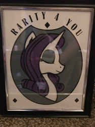 Size: 3024x4032 | Tagged: safe, artist:samoht-lion, rarity, pony, unicorn, bust, craft, eyes closed, female, irl, mare, papercraft, photo, solo, traditional art