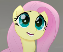 Size: 684x570 | Tagged: safe, screencap, fluttershy, pegasus, pony, my little pony: the movie, cute, female, mare, open mouth, shyabetes, solo