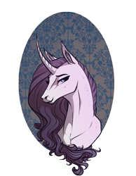 Size: 549x706 | Tagged: safe, artist:28gooddays, rarity, pony, unicorn, bust, curved horn, ear fluff, ear tufts, female, horn, looking at you, mare, portrait, profile, simple background, solo, transparent background