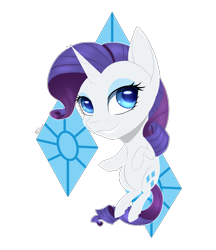 Size: 3457x4000 | Tagged: safe, artist:shkura2011, rarity, pony, unicorn, chibi, high res, simple background, solo, transparent background