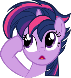 Size: 5500x6091 | Tagged: safe, artist:gabrielwoj, derpibooru import, twilight sparkle, twilight sparkle (alicorn), alicorn, castle sweet castle, .svg available, absurd resolution, alternate hairstyle, female, mare, punklight sparkle, simple background, solo, transparent background, vector