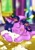 Size: 752x1063 | Tagged: safe, artist:cwossie, derpibooru import, twilight sparkle, twilight sparkle (alicorn), alicorn, pony, castle sweet castle, cheek fluff, chocolate chips, cute, female, food, i'm pancake, leaves, mare, messy mane, mud, pancakes, scene interpretation, scratches, sleeping, solo, twig, whipped cream