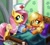 Size: 477x425 | Tagged: artist needed, safe, applejack, fluttershy, earth pony, pegasus, pony, flash game, nurse