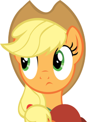 Size: 9358x13164 | Tagged: safe, artist:cyanlightning, applejack, earth pony, pony, buckball season, .svg available, absurd resolution, ball, hat, simple background, solo, transparent background, vector