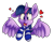 Size: 1971x1576 | Tagged: safe, artist:impcjcaesar, derpibooru import, twilight sparkle, twilight sparkle (alicorn), alicorn, pony, clothes, female, heart, looking at you, mare, open mouth, simple background, smiling, socks, solo, spread wings, striped socks, transparent background