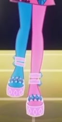 Size: 134x261 | Tagged: safe, screencap, rarity, equestria girls, life is a runway, cropped, legs, pictures of legs, solo