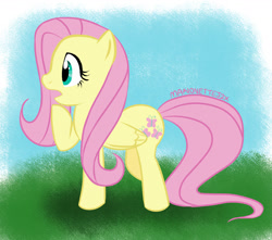 Size: 1280x1131 | Tagged: safe, artist:marionette-j2x, fluttershy, pegasus, pony, female, mare, solo