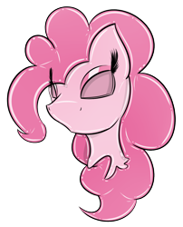 Size: 982x1213 | Tagged: safe, artist:skyspeardraw, pinkie pie, pony, female, latex, mask, rubber, simple background, transparent background