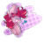 Size: 1000x1000 | Tagged: safe, artist:oreothegreat, pinkie pie, earth pony, pony, bust, eyes closed, happy, portrait, solo