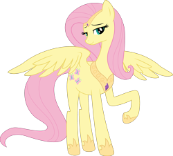 Size: 2256x2036 | Tagged: artist needed, source needed, safe, fluttershy, pegasus, pony, .svg available, alternate body style, bedroom eyes, cutie mark, female, hoof boots, jewelry, looking at you, mare, peytral, raised hoof, simple background, solo, spread wings, svg, tiara, transparent background, vector, wings