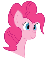 Size: 1500x1909 | Tagged: safe, artist:xxthehtfgodxx, derpibooru exclusive, pinkie pie, pony, no catchlights, simple background, smiling, solo, transparent background, vector