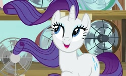 Size: 1175x712 | Tagged: safe, screencap, mr breezy, rarity, pony, unicorn, it isn't the mane thing about you, windswept hair, windswept mane, windswept tail