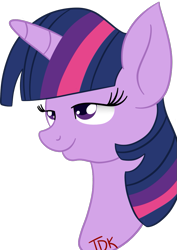 Size: 743x1047 | Tagged: safe, artist:the-doctor-kami, derpibooru import, twilight sparkle, bust, portrait, simple background, solo, transparent background