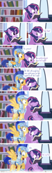 Size: 950x3152 | Tagged: safe, artist:dm29, derpibooru import, flash sentry, twilight sparkle, twilight sparkle (alicorn), alicorn, pony, castle sweet castle, adorkable, alternate hairstyle, comic, crystallized, cute, dork, episodes from the crystal empire, female, flashlight, kissing, male, mare, punklight sparkle, shipping, spread wings, straight, wingboner