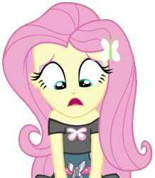 Size: 1789x2048 | Tagged: safe, artist:thebarsection, fluttershy, dance magic, equestria girls, spoiler:eqg specials, clothes, female, not a vector, open mouth, simple background, solo, transparent background