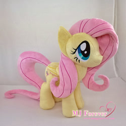 Size: 1134x1134 | Tagged: safe, artist:moggymawee, fluttershy, irl, photo, plushie, solo