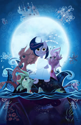 Size: 600x927 | Tagged: safe, artist:bunnimation, derpibooru import, twilight sparkle, sea pony, crossover, poster, song of the sea