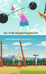 Size: 900x1456 | Tagged: safe, edit, edited screencap, screencap, applejack, flash sentry, lyra heartstrings, equestria girls, friendship games, legend of everfree