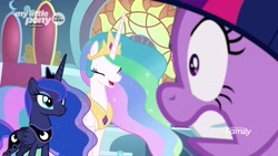 Size: 1920x1080 | Tagged: safe, screencap, princess celestia, princess luna, twilight sparkle, twilight sparkle (alicorn), alicorn, pony, the beginning of the end