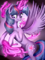 Size: 1536x2048 | Tagged: safe, artist:canelamoon, derpibooru import, twilight sparkle, twilight sparkle (alicorn), alicorn, pony, female, mare, solo