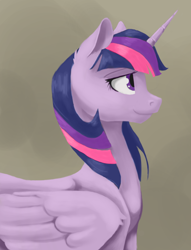 Size: 1530x2000 | Tagged: safe, artist:geomancing, derpibooru import, twilight sparkle, twilight sparkle (alicorn), alicorn, pony, female, mare, profile