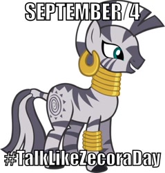 Size: 478x500 | Tagged: safe, zecora, zebra, image macro, rhyme, simple background, talk like zecora, talk like zecora day, white background