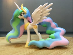 Size: 3264x2448 | Tagged: safe, artist:lil3dprinting, princess celestia, alicorn, pony, 3d print, female, irl, jewelry, mare, photo, regalia, solo