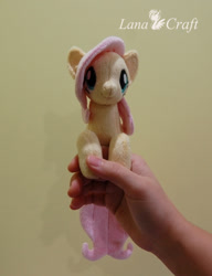 Size: 1280x1664 | Tagged: safe, artist:lanacraft, fluttershy, merpony, seapony (g4), my little pony: the movie, irl, photo, photos, plushie, seaponified, seapony fluttershy, species swap