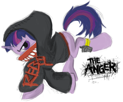 Size: 790x659 | Tagged: safe, artist:tavistradivarius, derpibooru import, twilight sparkle, brink, clothes, crossover, solo