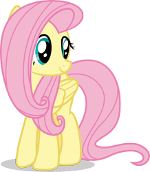 Size: 7000x8024 | Tagged: safe, artist:luckreza8, fluttershy, pegasus, pony, shadow play, absurd resolution, simple background, solo, transparent background, vector