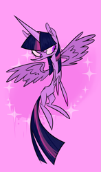 Size: 951x1619 | Tagged: safe, artist:cassettepunk, derpibooru import, twilight sparkle, twilight sparkle (alicorn), alicorn, pony, anorexic, blood, female, mare, solo