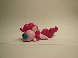 Size: 2000x1500 | Tagged: safe, artist:earthenpony, pinkie pie, pony, clay figure, craft, irl, photo, plushie, solo