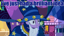 Size: 666x375 | Tagged: safe, derpibooru import, twilight sparkle, blue text, image macro, meme, solo