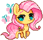 Size: 89x84 | Tagged: safe, artist:snow angel, fluttershy, pegasus, pony, cute, female, pixel art, shyabetes, simple background, smiling, solo, transparent background