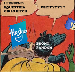 Size: 400x387 | Tagged: safe, flash sentry, equestria girls, bitch slap, drama, equestria girls drama, exploitable meme, flashface, hasbro, lucifer hasbro, meme, metaphor, my parents are dead, revenge, vulgar