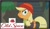 Size: 839x495 | Tagged: safe, edit, edited screencap, screencap, applejack, earth pony, pony, ppov, captain jackbeard, discovery family logo, old spice, solo