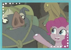 Size: 3613x2577 | Tagged: safe, screencap, pinkie pie, earth pony, pony, my little pony: the movie, bird vendor, breath mint, mint