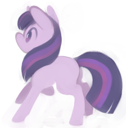 Size: 292x296 | Tagged: safe, artist:bunarts, derpibooru import, twilight sparkle, blank flank, solo