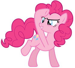 Size: 6474x5940 | Tagged: safe, artist:estories, pinkie pie, earth pony, pony, absurd resolution, female, mare, simple background, solo, transparent background, vector