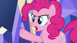 Size: 1280x720 | Tagged: safe, screencap, pinkie pie, pony, not asking for trouble, solo