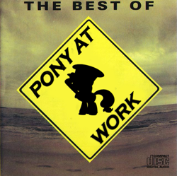 Size: 639x637 | Tagged: safe, artist:yakoushi, applejack, earth pony, pony, album cover, cover, female, mare, men at work, parody, ponified, ponified album cover, song in the comments, song in the description