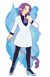 Size: 792x1224 | Tagged: safe, artist:willoillo, rarity, human, humanized, simple background, solo, transparent background