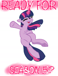 Size: 1177x1536 | Tagged: safe, derpibooru import, edit, twilight sparkle, season 5, cute, floppy ears, looking at you, magic, open mouth, simple background, slowpoke, smiling, solo, underhoof, waving, wingless edit