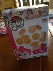 Size: 1200x1600 | Tagged: safe, pinkie pie, cookie, food, irl, photo