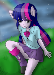 Size: 635x876 | Tagged: safe, artist:geckimoria, derpibooru import, twilight sparkle, equestria girls, ponied up, pony ears