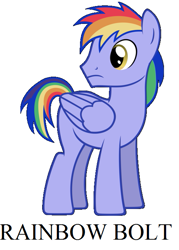 Size: 501x701 | Tagged: safe, rainbow blaze, pegasus, pony, male, simple background, solo, white background