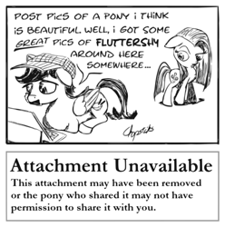 Size: 1613x1624 | Tagged: safe, artist:chopsticks, pinkie pie, oc, oc:chopsticks, earth pony, pegasus, pony, comic:wtb is this?, alternate cutie mark, canon x oc, clothes, comic, dialogue, female, hat, male, mare, marriage, monochrome, pinkamena diane pie, raised eyebrow, sketch, speech bubble, stallion, text, this will end in pain, this will not end well, yandere, yandere pie