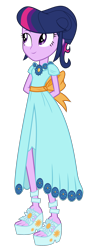 Size: 1000x2804 | Tagged: safe, artist:bubblestormx, derpibooru import, twilight sparkle, twilight sparkle (alicorn), alicorn, equestria girls, make new friends but keep discord, clothes, cute, dress, gala dress, simple background, solo, transparent background, vector