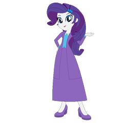 Size: 620x600 | Tagged: safe, artist:cartoonmasterv3, rarity, equestria girls, clothes, long skirt, skirt, solo, wizarding world